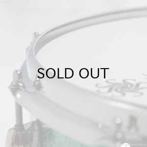 画像7: SAKAE OSAKA HERITAGE　SD1455MA/M-TC 14”x5.5” Maple Snare [Turquoise Champagne] [特価品]