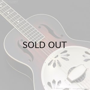 画像4: Gretsch　G9240 Alligator Round-Neck Mahogany Body Biscuit Cone Resonator Guitar [2-Color Sunburst]