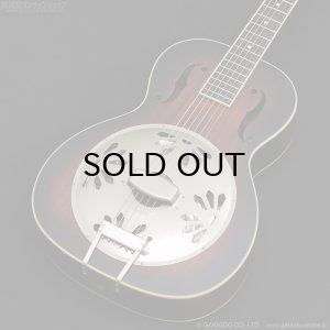 画像3: Gretsch　G9240 Alligator Round-Neck Mahogany Body Biscuit Cone Resonator Guitar [2-Color Sunburst]