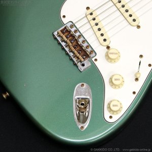 画像4: Fender Custom Shop　F24 Limited L-Series Fat 1964 Stratocaster Journeyman Relic [Aged Sherwood Green Metallic]