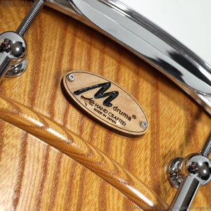 画像12: M drums KR-1465-K KURINUKI Series 欅 “Keyaki” Zelkova 14”×6.5” スネアドラム