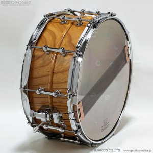 画像4: M drums KR-1465-K KURINUKI Series 欅 “Keyaki” Zelkova 14”×6.5” スネアドラム