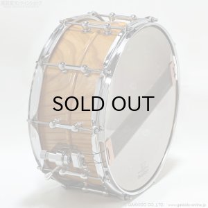 画像4: M drums　KR-1465-K KURINUKI Series 欅 “Keyaki” Zelkova 14”×6.5” スネアドラム