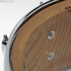 画像9: M drums KR-1465-K KURINUKI Series 欅 “Keyaki” Zelkova 14”×6.5” スネアドラム