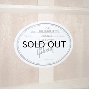 画像17: Gibson　J-45 Standard Tri-Burst Gloss [Tri Burst] [特価品]