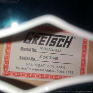 画像16: Gretsch　Nashville Hollow Body with String-Thru Bigsby and Gold Hardware [Midnight Sapphire]