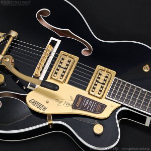 画像7: Gretsch　Nashville Hollow Body with String-Thru Bigsby and Gold Hardware [Midnight Sapphire]
