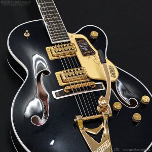 画像6: Gretsch　Nashville Hollow Body with String-Thru Bigsby and Gold Hardware [Midnight Sapphire]