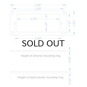 画像6: Lollar Pickups　Mini-Humbucker Set [Chrome] Firebird Mount付