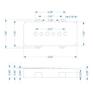 画像3: Lollar Pickups　Original '58 Jazzmaster Set [Parchment]