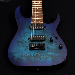画像3: Ibanez　RG7421PB 7-string [Sapphire Blue Flat]