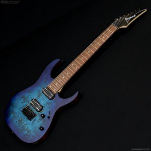 画像1: Ibanez　RG7421PB 7-string [Sapphire Blue Flat]
