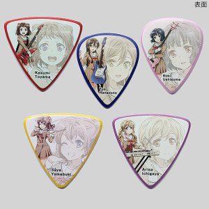 画像2: BanG Dream! Poppin'Party Character Pick [ESP×バンドリ！ Collaboration Series] [5枚セット] 【ゆうパケット送料込】
