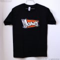 TV Jones　Mens Orange Logo オレンジロゴ Tシャツ M ブラック [サマーセール特価]
