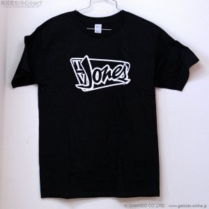 画像1: TV Jones　Mens Vintage ヴィンテージロゴ Tシャツ M ブラック [サマーセール特価]