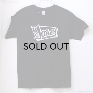 画像1: TV Jones　Mens Vintage ヴィンテージロゴ Tシャツ M ブラック [決算セール特価]