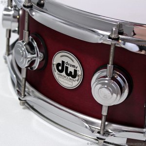 画像6: dw　Collector's Series All-Maple 14”x5.5”スネアドラム [Satin Cherry] [中古品]