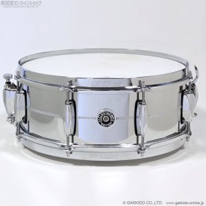 画像1: Gretsch　GB-4165S Brooklyn Steel 14”x5.5” スネアドラム [中古品]