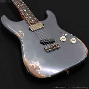 画像4: Fender Custom Shop　Limited Edition Strat SH Heavy Relic [Aged Charcoal Frost Metallic]