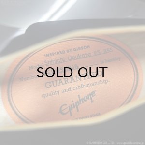 画像15: Epiphone　2023 Shinichi Ubukata ES-355 ver.02 [Ebony] [中古品]