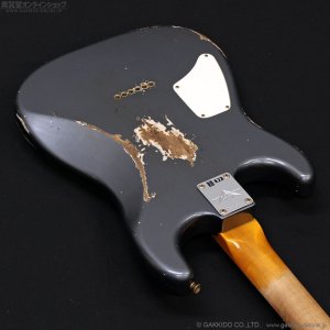 画像17: Fender Custom Shop　Limited Edition Strat SH Heavy Relic [Aged Charcoal Frost Metallic]