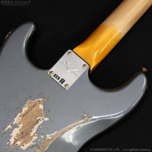 画像13: Fender Custom Shop　Limited Edition Strat SH Heavy Relic [Aged Charcoal Frost Metallic]