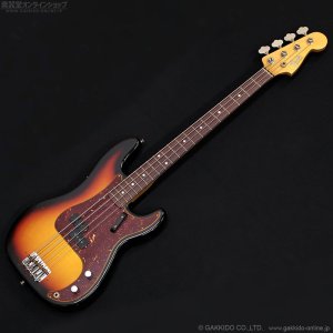 画像2: Fender Custom Shop　1966 Precision Bass Journeyman Relic [Faded Bleached 3-Tone Sunburst]