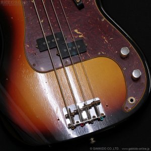 画像8: Fender Custom Shop　1966 Precision Bass Journeyman Relic [Faded Bleached 3-Tone Sunburst]