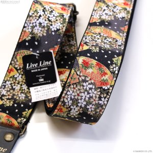 画像4: Live Line 50ミリ幅ストラップ LS2400OG2 和風扇/ちりめん風