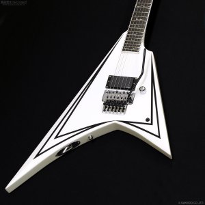 画像2: Edwards　E-ALEXI SCYTHE [White with Black Pin Stripe]