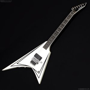 画像1: Edwards　E-ALEXI SCYTHE [White with Black Pin Stripe]