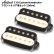 画像2: Aria Pro II　TJO Custom Humbucker Set エレキギター用ピックアップ AHB-TJO SET ZEB [Zebra] (2)