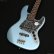 画像2: Bacchus　BJB-1-RSM [Ice Blue Metallic, Black Pearl Pickguard] (2)