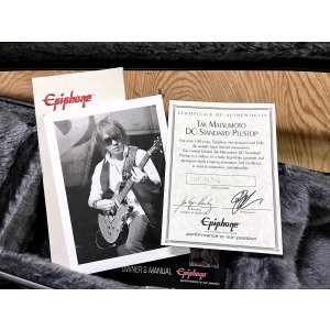 画像14: Epiphone　Limited Edition 2011 Tak Matsumoto DC Standard [Plus Top Cherry Red] [中古品]