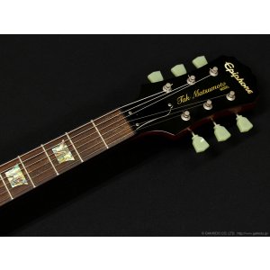 画像8: Epiphone　Limited Edition 2011 Tak Matsumoto DC Standard [Plus Top Cherry Red] [中古品]