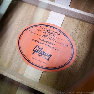 画像17: Gibson　J-45 Standard Red Spruce [Triburst]