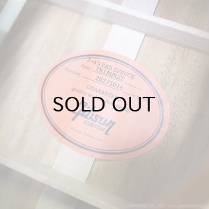 画像17: Gibson　J-45 Standard Red Spruce [Triburst]