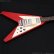 画像3: Gibson Custom Shop　2001 1967 Flying V Korina w/Vibrola [Cherry] [中古品] (3)