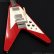 画像5: Gibson Custom Shop　2001 1967 Flying V Korina w/Vibrola [Cherry] [中古品] (5)