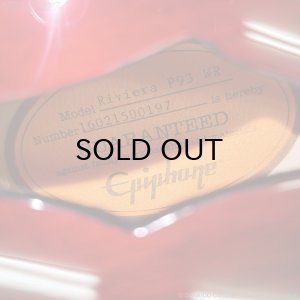 画像17: Epiphone　2016 Riviera Custom P93 WR [Wine Red] [中古品]