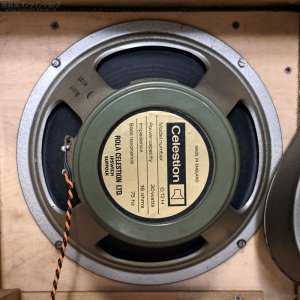 画像33: Marshall　1969〜1970 1982A 4x12”スピーカーキャビネット [ヴィンテージ品]