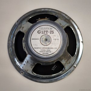 画像1: Celestion　1989 G12T-75 T3760 12インチ 16Ω 75W スピーカーユニット [ジャンク品]