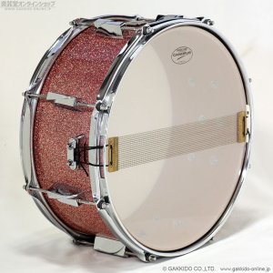 画像4: CANOPUS　JSB-1465-RSS-LQ 14”x6.5” YAIBAII Birch Snare Drum [Rose Sparkle LQ]