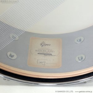 画像5: Gretsch　GRGL0514S8CLXT-EB 14”x5” Ridgeland Snare Drum [Ebony Gloss] [アウトレット特価品]