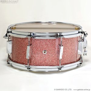 画像2: CANOPUS　JSB-1465-RSS-LQ 14”x6.5” YAIBAII Birch Snare Drum [Rose Sparkle LQ]
