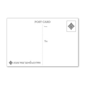 画像2: 2026“RISE”GEMS!!&EXTRA!!　チャリティーポストカード(5枚セット)
