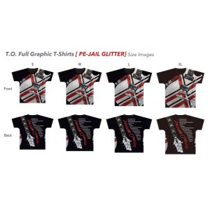 画像4: T.O. Full Graphic T-Shirt [PE-JAIL GLITTER]