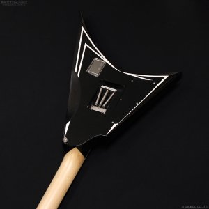 画像7: Edwards　E-ALEXI SAWTOOTH [Black with White Pin Stripe]