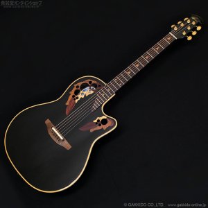 画像1: Ovation　1988 1868-5 Elite Super Shallow Cutaway [Black] [中古品]