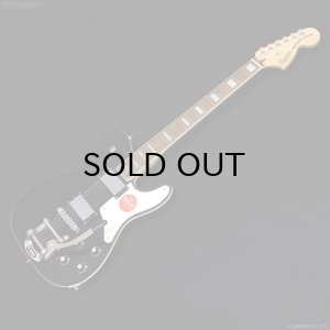 画像1: Squier　Paranormal Troublemaker Telecaster Deluxe Bigsby [Blk]